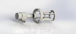 Level Indicator Bracket on Chip Tower