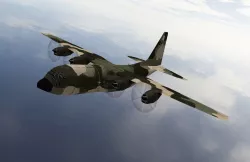 Lockheed C130 Hercules Low-poly  3D model