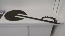 Massive battle axe