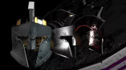 Medieval Helmet Low-poly  3D model