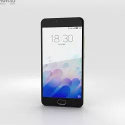 Meizu M3 Gold 3D model