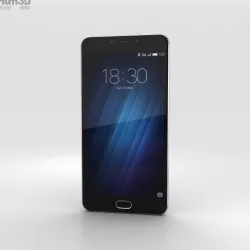 Meizu M3 Max Gray 3D model