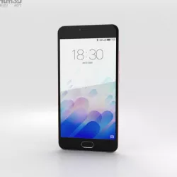 Meizu M3 Pink 3D model