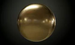 Metal Bronze Seamless PBR Texture Scratched Texture