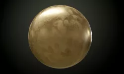 Metal Dirty Bronze PBR Texture Texture