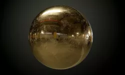 Metal Dirty Bronze Seamless PBR Texture Texture
