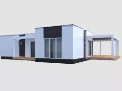 Modern House model Contemporary 3D model 3D model