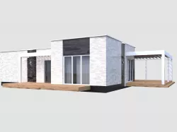 Modern House model Contemporary  3D model