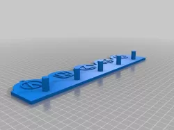 My Customized Key Hanger (Customizer)