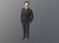 No145 - Male Pose 3D model