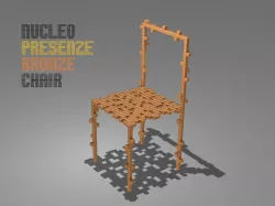 Nucleo Design Presenze Bronze Chair