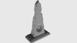 Obelisk Low-poly  3D model