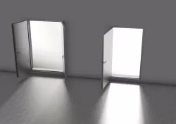 one and two-wing firedoor simplified