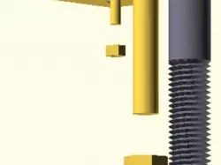 openscad: metric nutsnbolts library