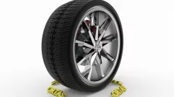 ORTAS CAR WHEEL RIM 102 GAME READY WHEEL 3D model
