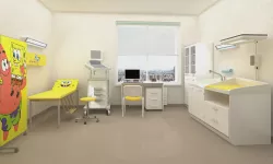 Pediatric doctor office 3D model