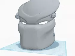 Predator Mask Test (Halloween costume?)