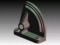 Quadrant angle bracket
