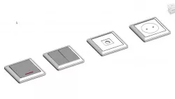 Revit switches 3D model