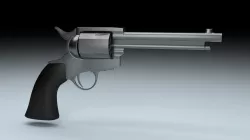 Revolver colt 3D model