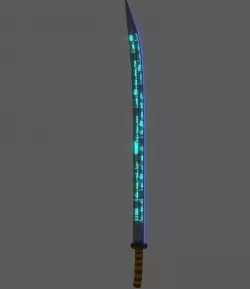 Runic Blade 3D model