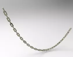 sagging link chain