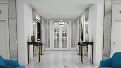 sahne hotel tasarim  desing tasarim lobi  Low-poly  3D model