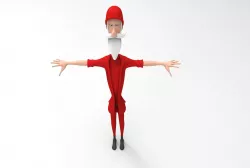 Santa Claus 3D model