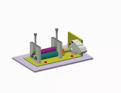 Sheet Metal Rolling Machine