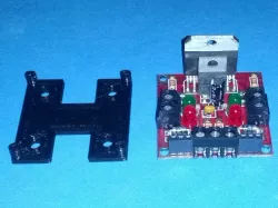 Solarbotics L298 Compact Motor Driver Mounting Plate