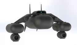 Spy military drone - boat  AquaPod 3D model