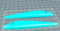 squid jig - lure for squid - cuttlefish 3D model