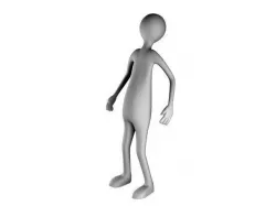Stick Figure 3D model