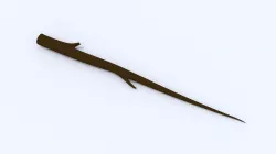 Stick Low-poly  3D model