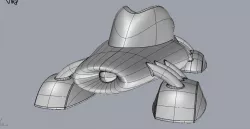 Streamline-Dieselpunk Ship