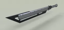Sword Rest for the Wicked from game Destiny II 3D model