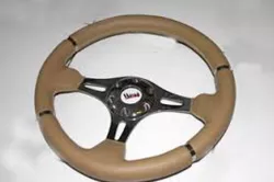 The steering wheel 