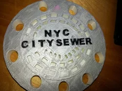 TMNT manhole cover
