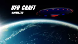 UFO Spacecraft Animated 3D model