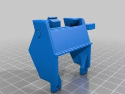 UP Mini extruder wind barrier. Upgraded, similar to ver 11.9