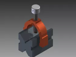 V block clamp