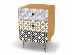 VidaXL - Retro Bedside Table 3D model