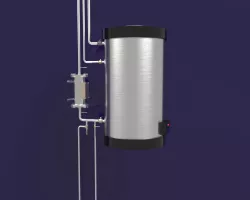 Water heater Boiler 3D model