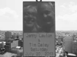 Wedding Invitation Lithopane
