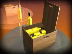 Wooden crate
