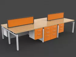 Workstation 2 3D model
