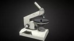The old Soviet microscope ATOM RPG Props