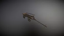 The old wooden wagon