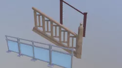 Three Different Types of Railing