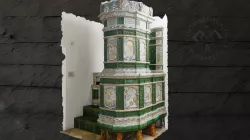 Tiled stove, Kachelofen, Kakelugn, 1644